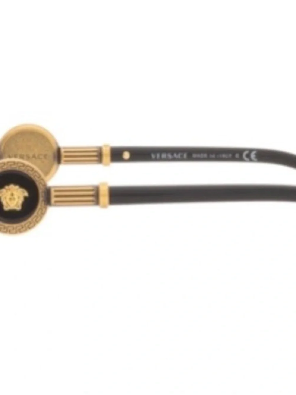 Versace VE4413 Hexagon Medusa Medallion Sunglasses-Black /Gold